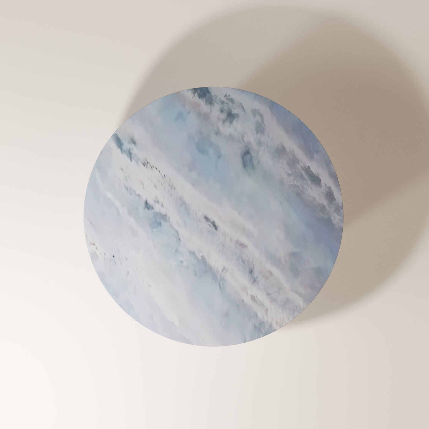 Brushed Stainless Steel / Blue Lumen