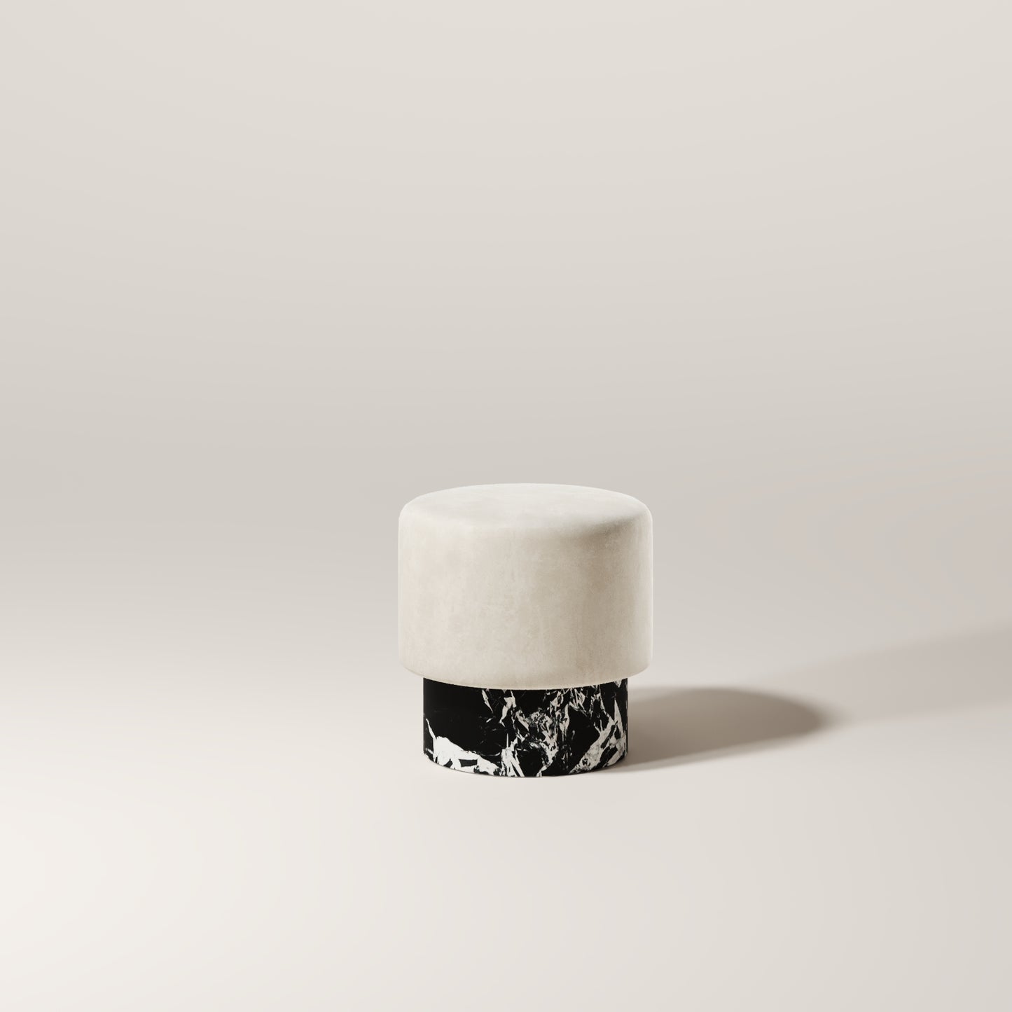 Noir Antique & Cream Velvet