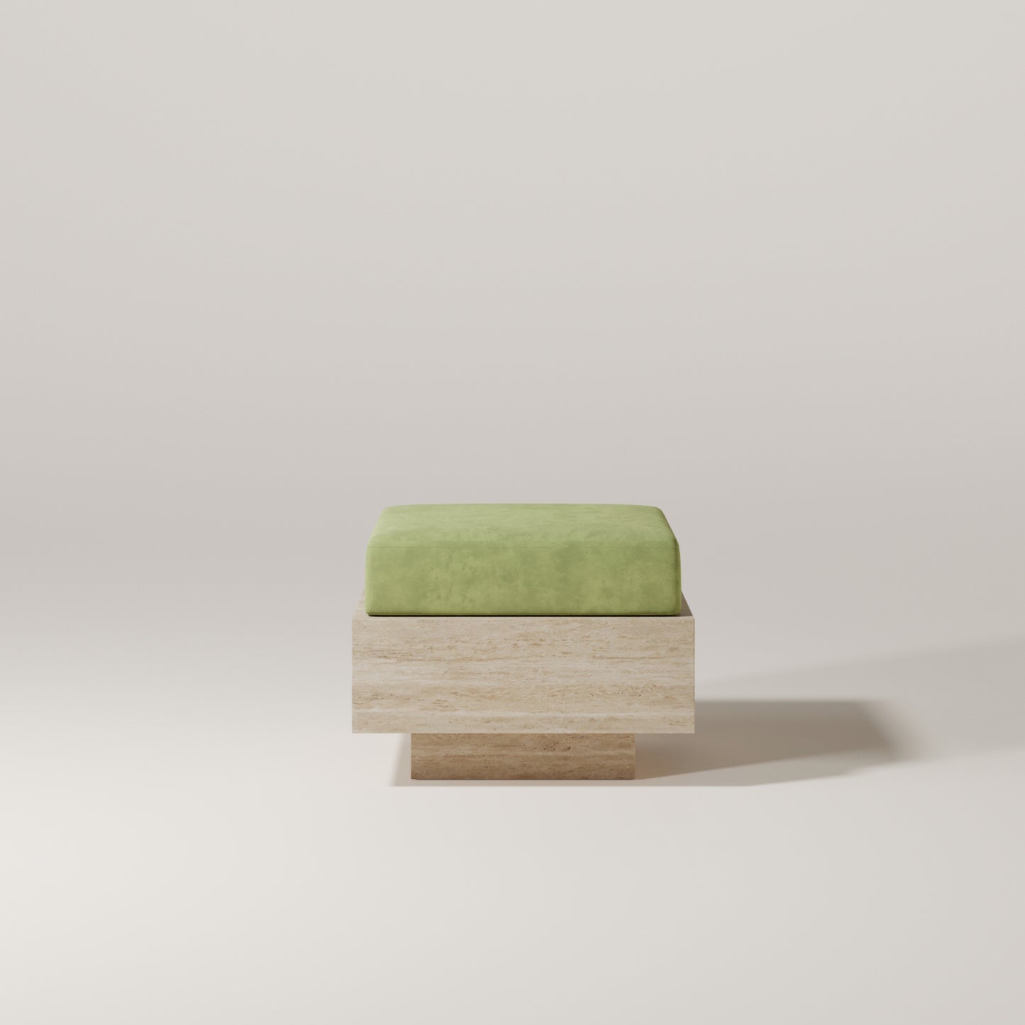 Travertine Vein Cut & Light Green