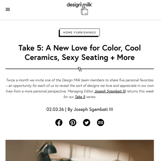 design\milk - Selection sexy seatings By Joseph Sgambati III