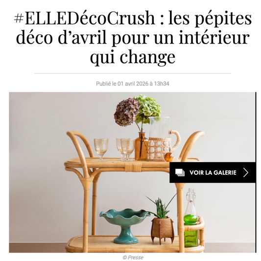#ELLEDécoCrush : les pépites déco d’avril pour un intérieur qui change