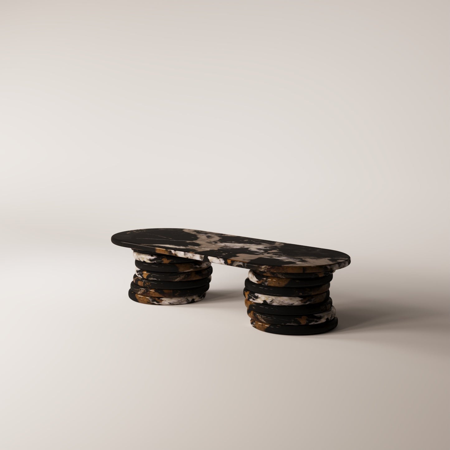 Black & Gold (Honed)