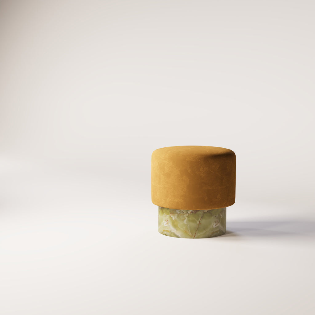 Green Onyx & Camel Brown
